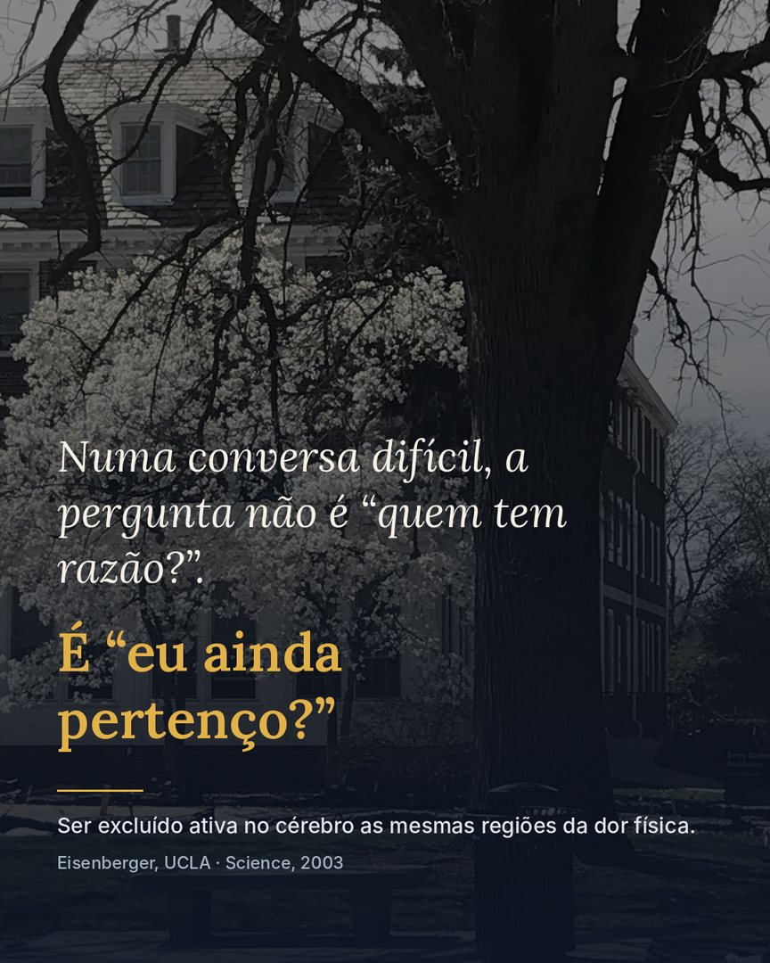 Árvore florida no campus de Michigan com a frase: eu ainda pertenço?